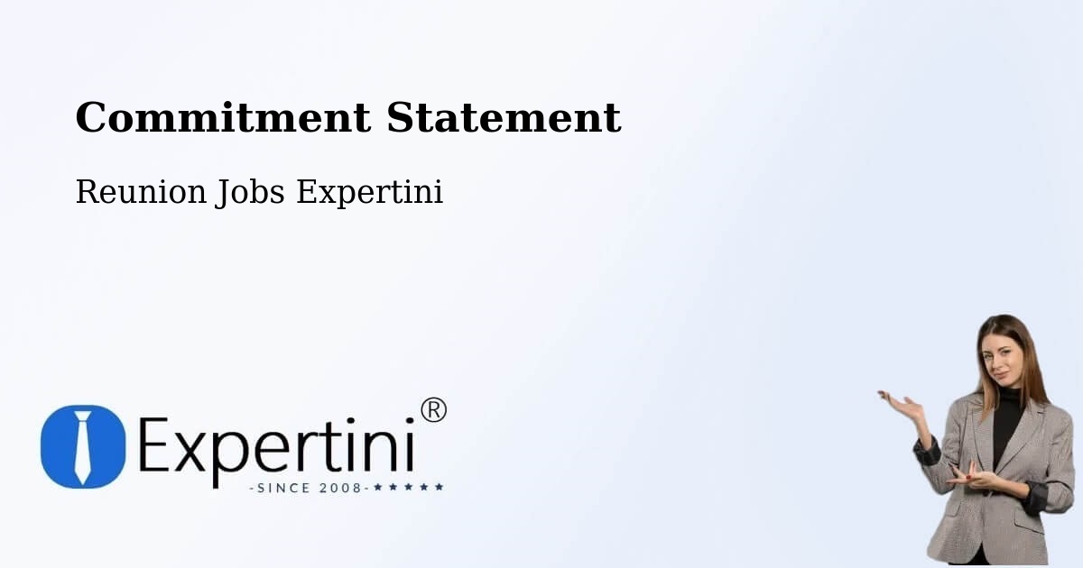 Corporate Commitment – Bras Mousseline - Reunion Jobs Expertini